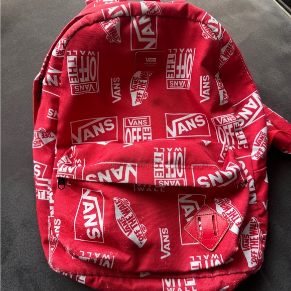 Vans limited edition -Off The Wall Red Backpack